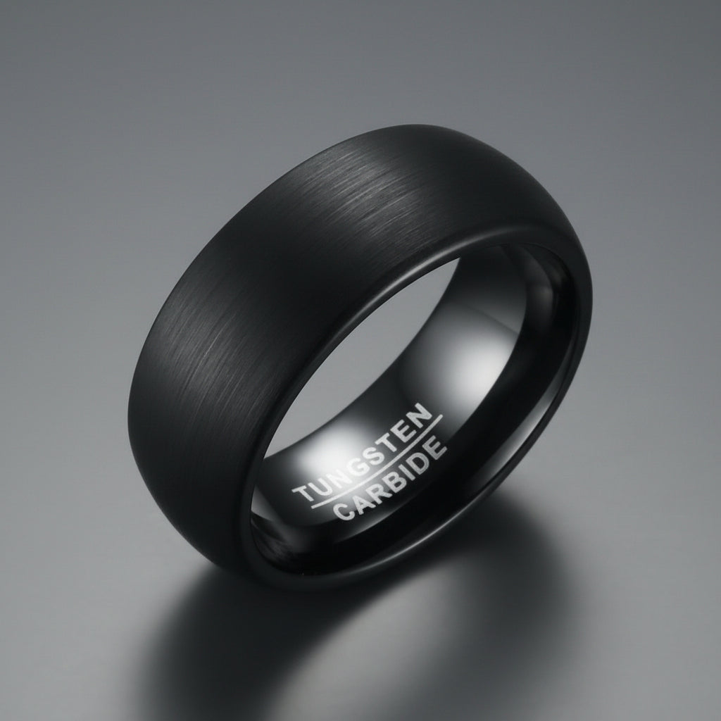 The 'Brush Steel' Rings