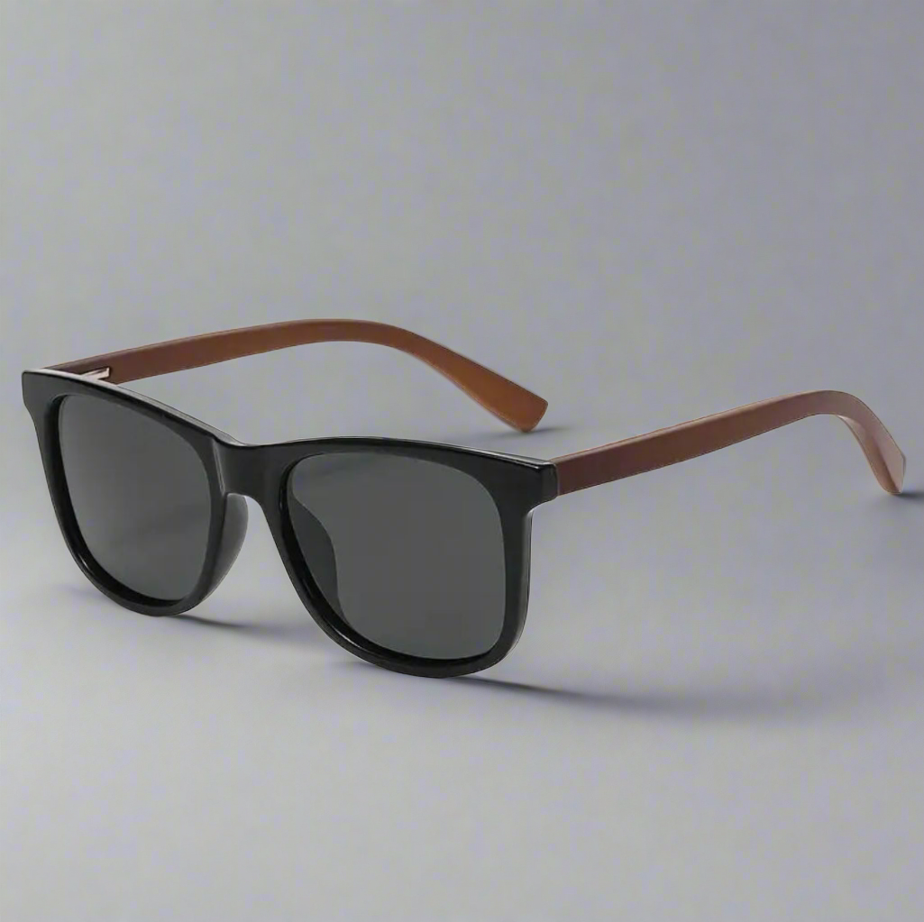 (New) Limited Half Wood Wayfarer Sunglasses