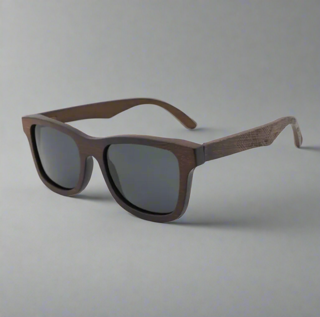 Tribe Full Wood Wayfarer Sunglasses