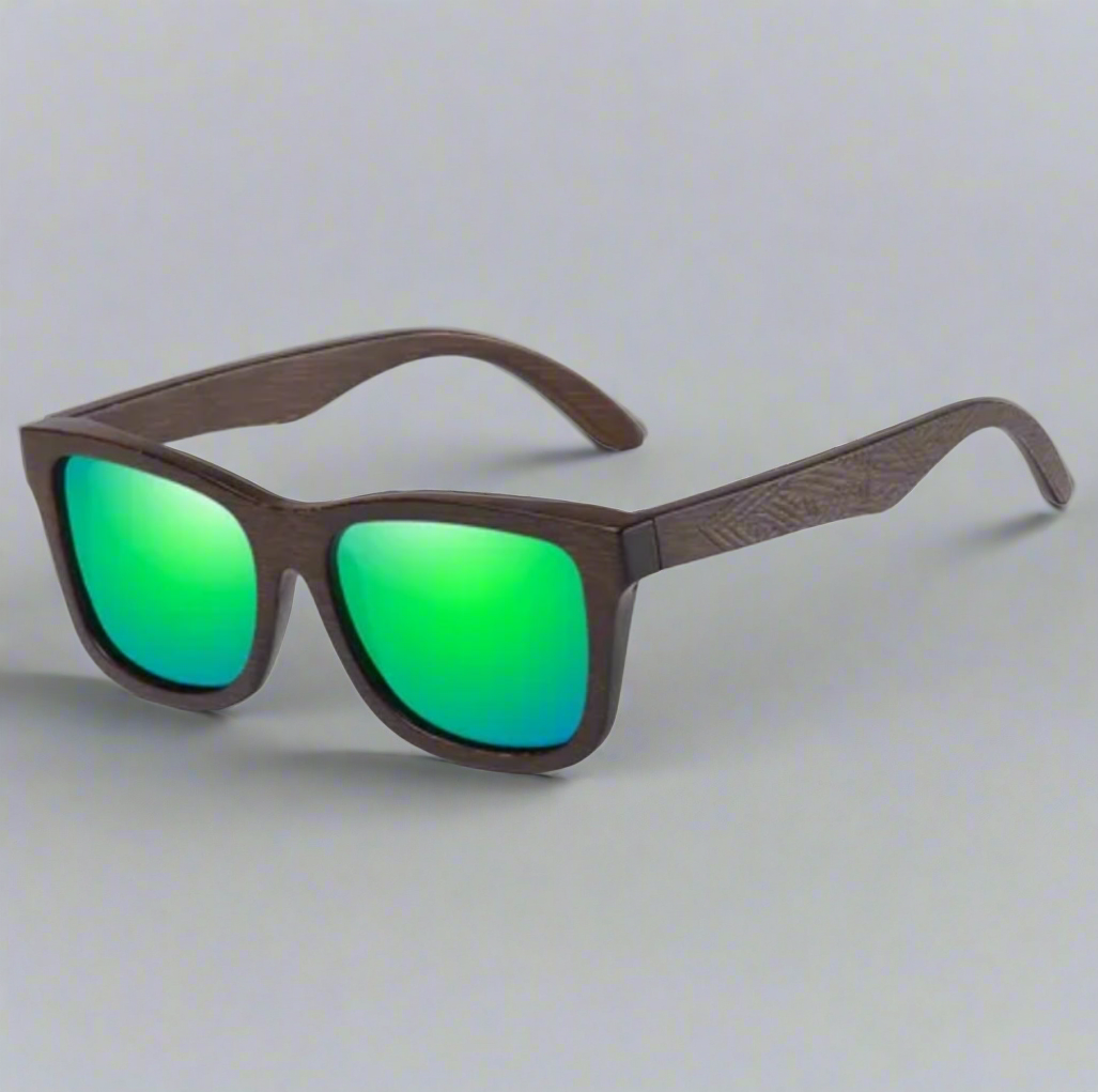 Tribe Full Wood Wayfarer Sunglasses