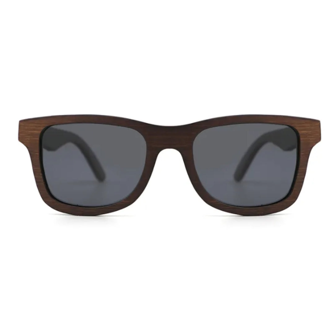 Tribe Full Wood Wayfarer Sunglasses