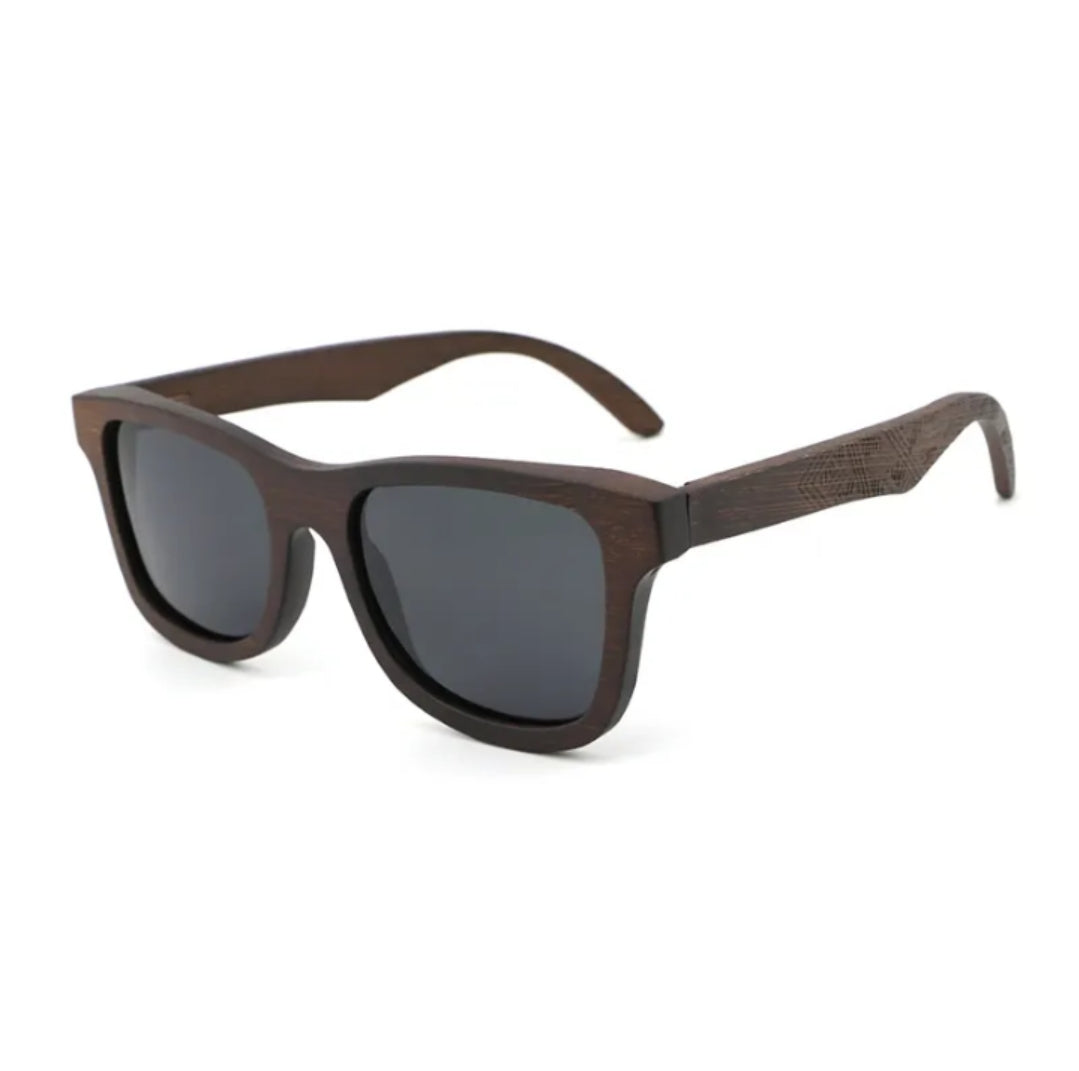 Tribe Full Wood Wayfarer Sunglasses