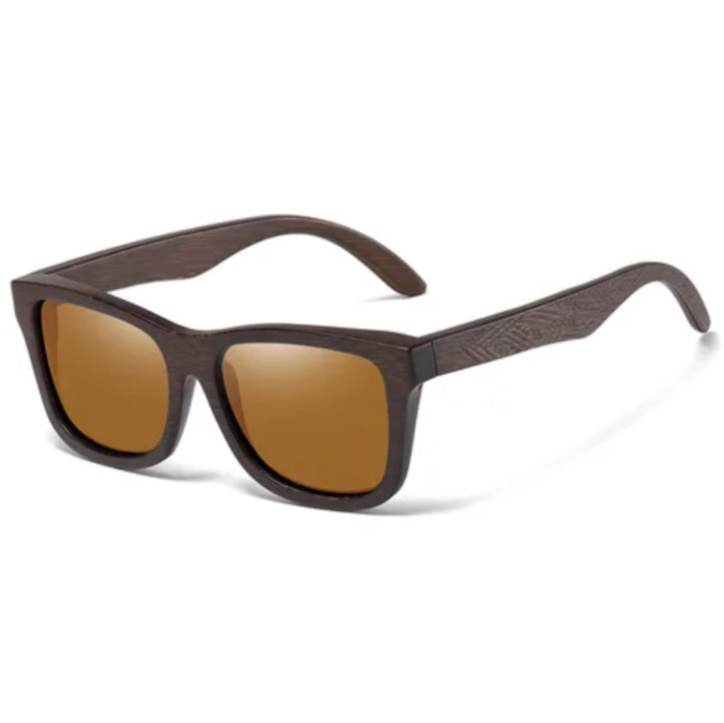 Tribe Full Wood Wayfarer Sunglasses