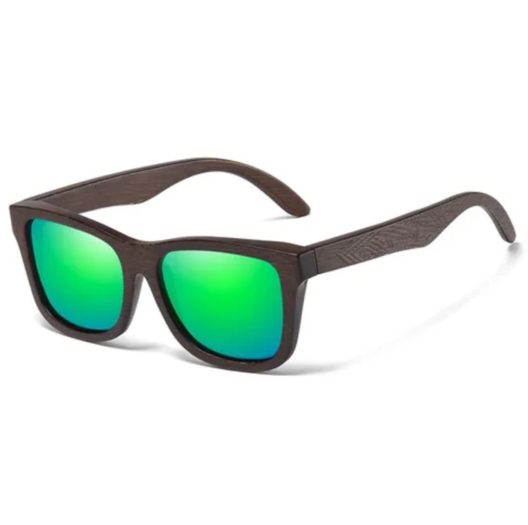 Tribe Full Wood Wayfarer Sunglasses