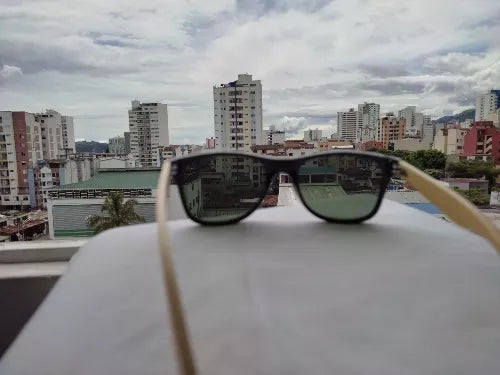 Half Wood Wayfarer Sunnies