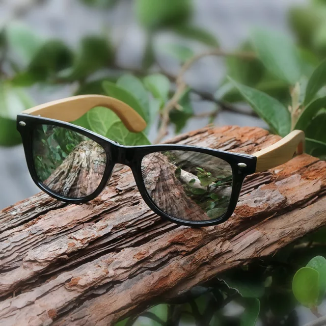 Half Wood Wayfarer Sunnies