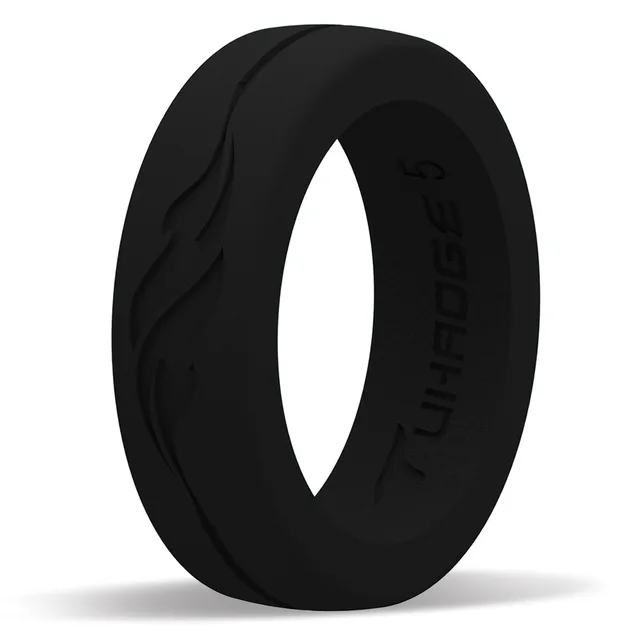 Slim FLAME Silicone Rings