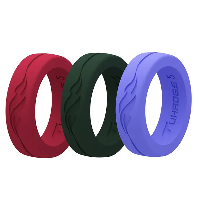 Slim FLAME Silicone Rings