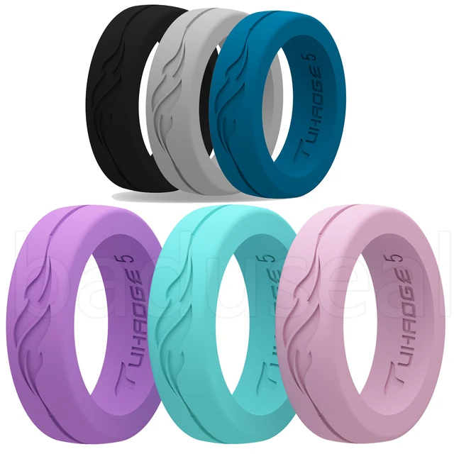 Slim FLAME Silicone Rings