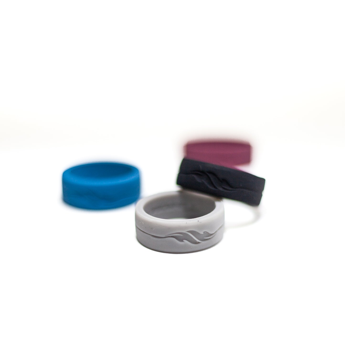 Flame Silicone Rings