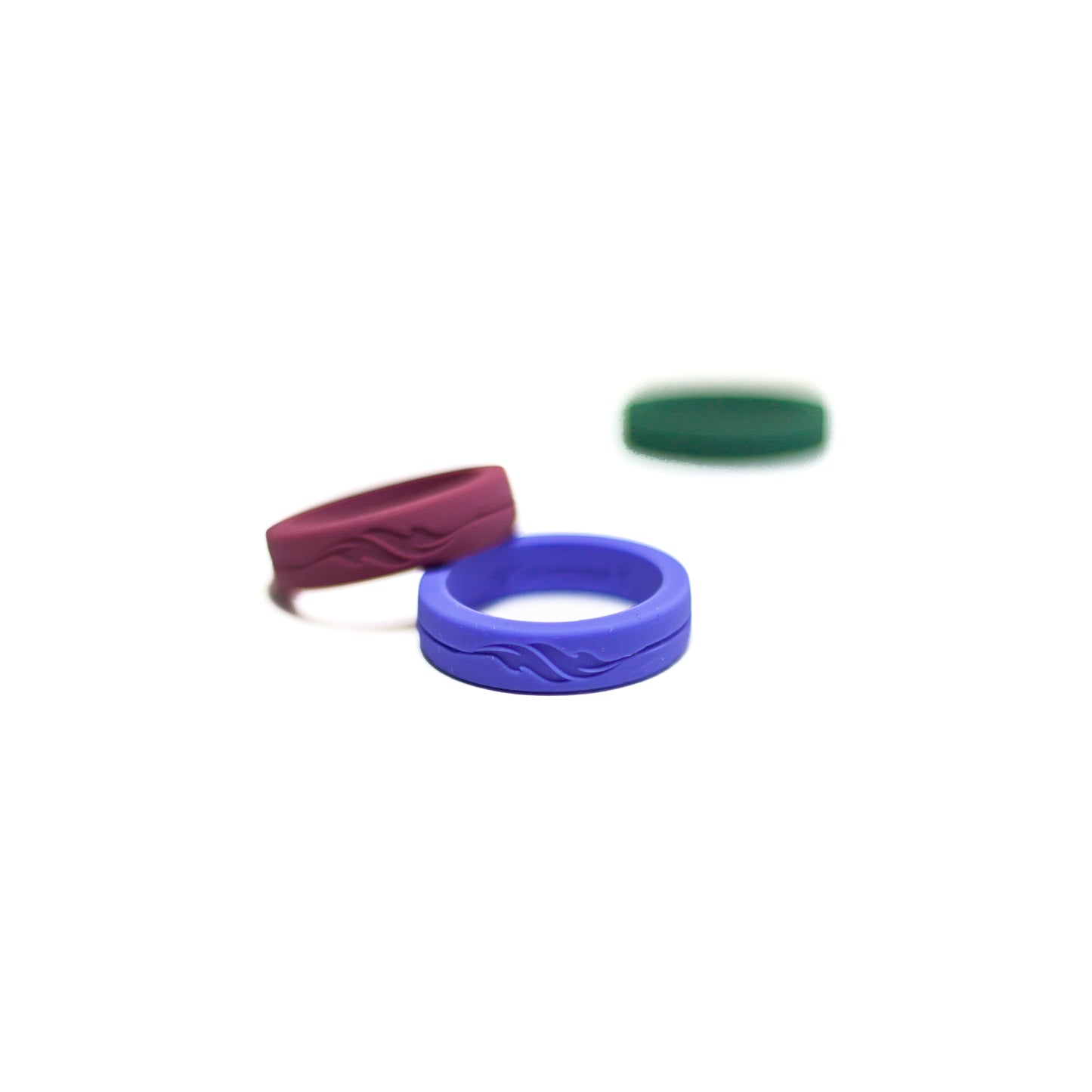 Slim FLAME Silicone Rings