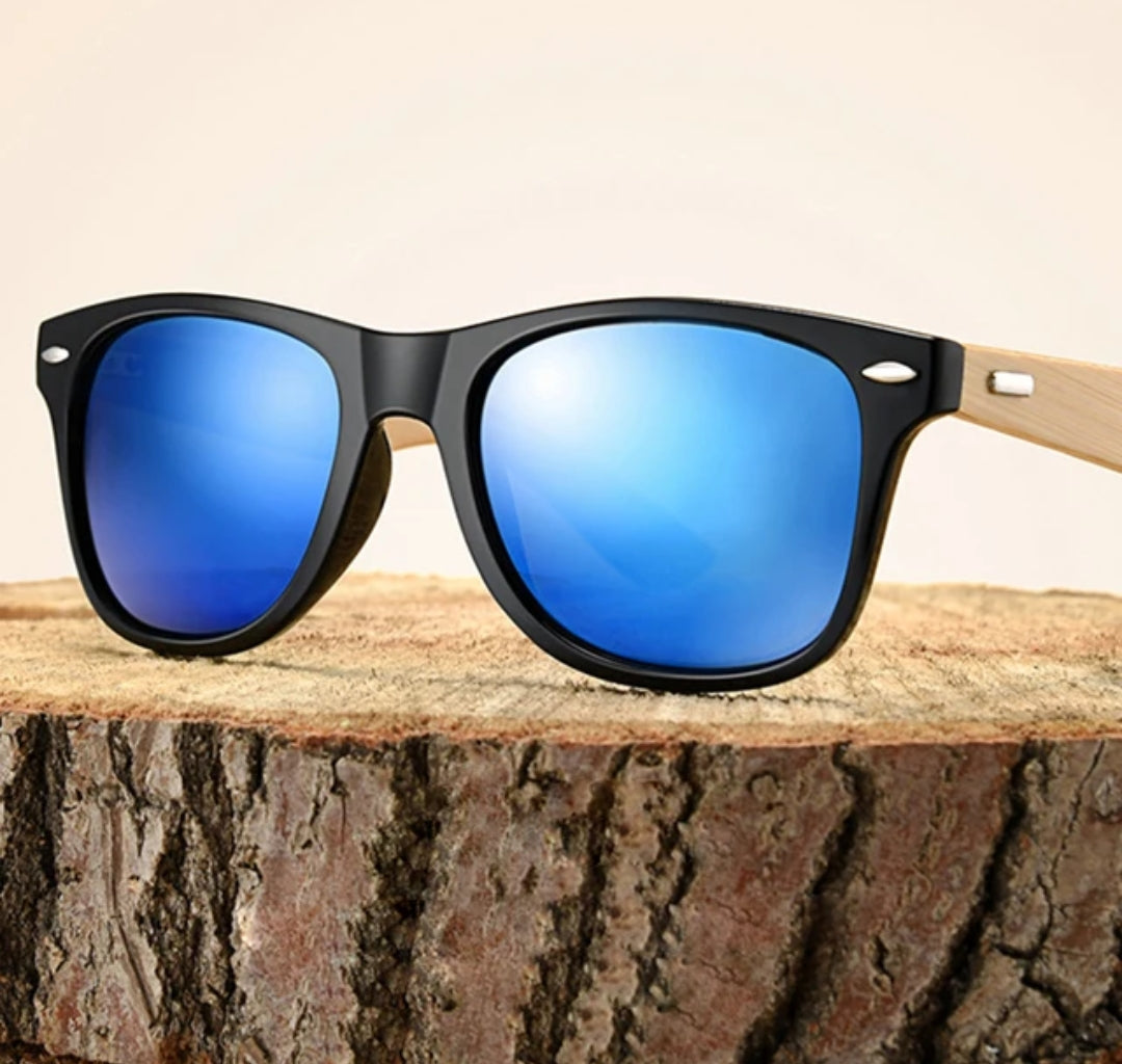 Half Wood Wayfarer Sunnies