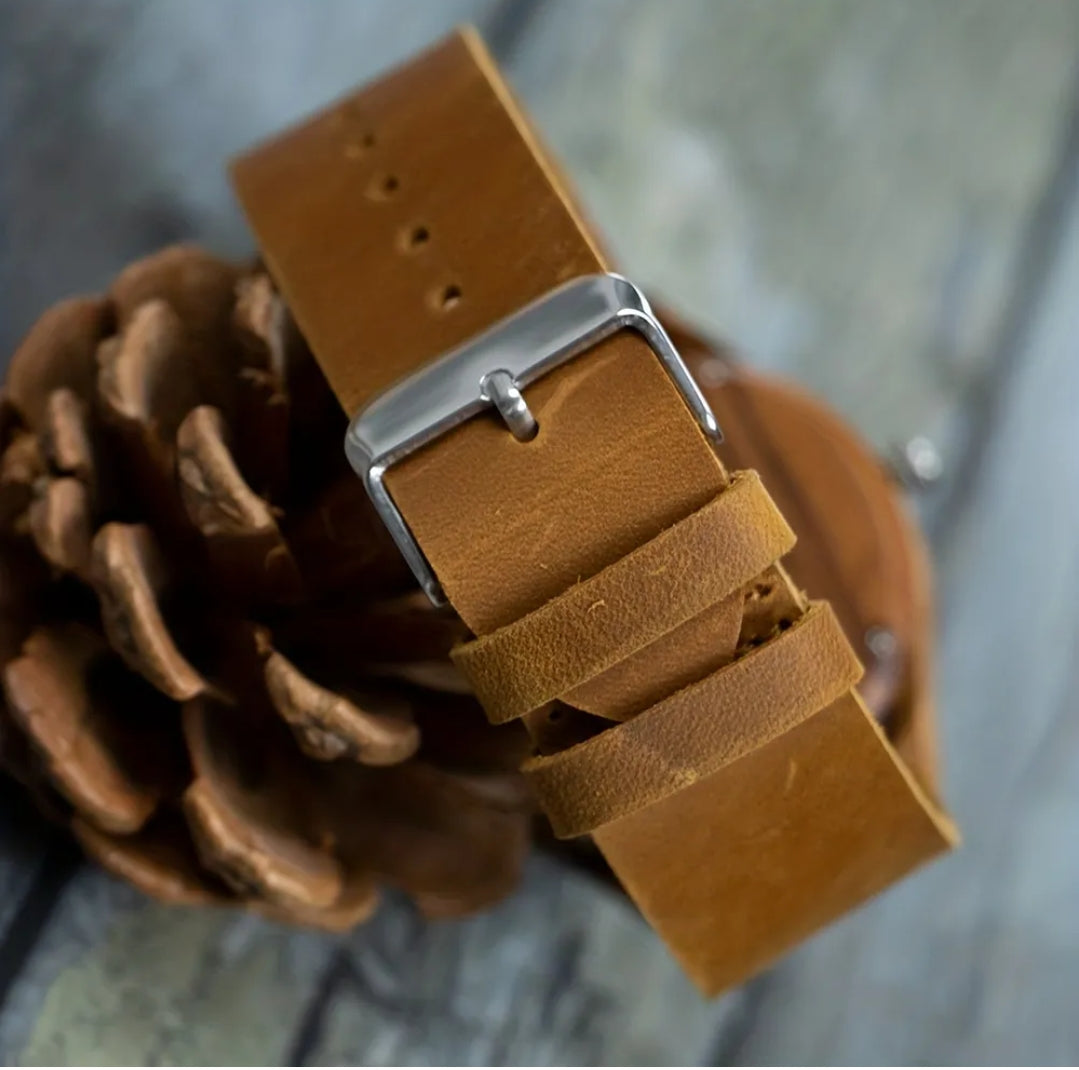 The Brown Zebrano Watch