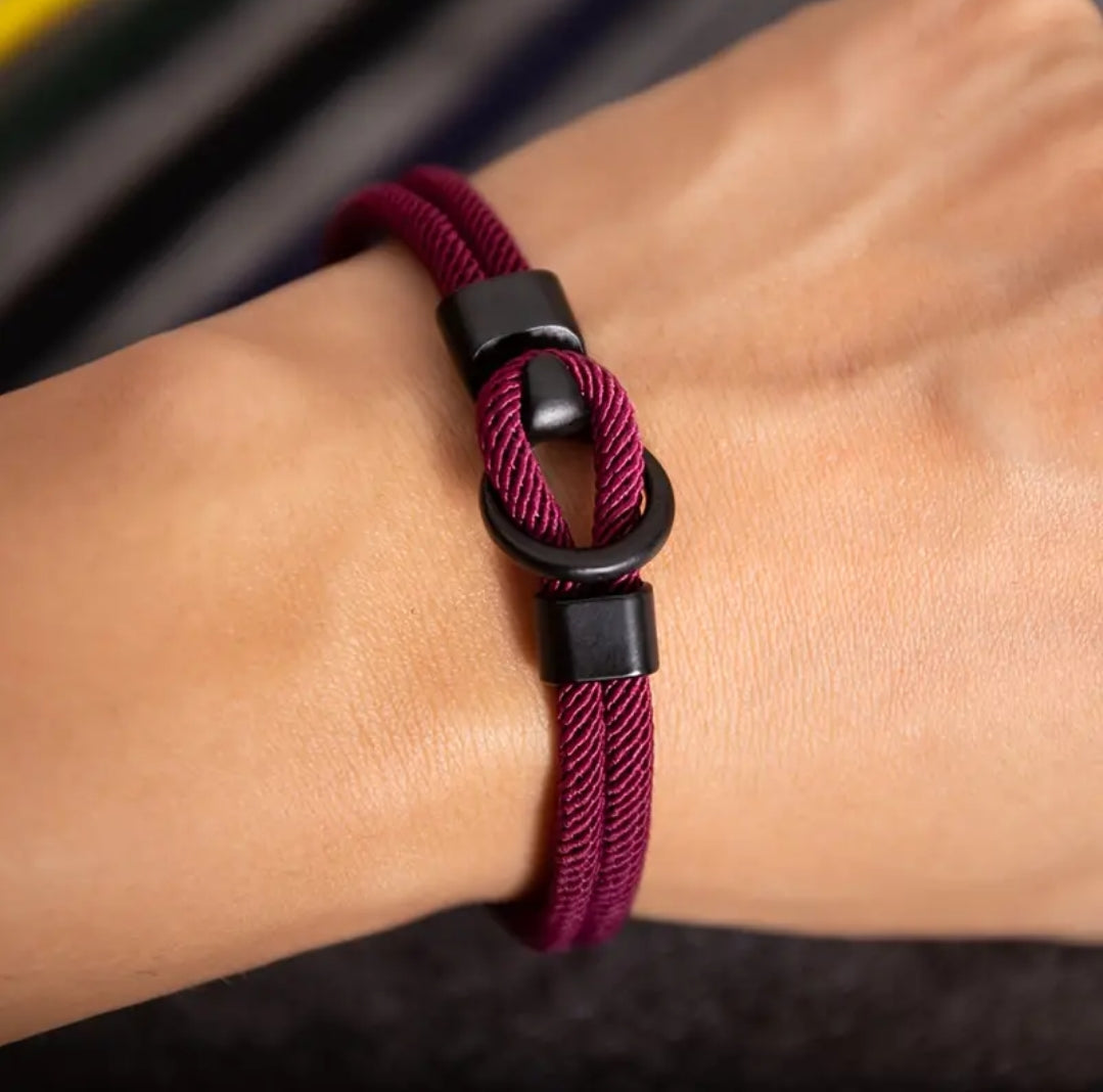 The 'Nylon Torque' Bracelets