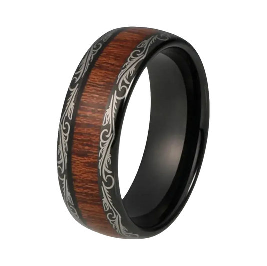 Dark Graffiti Ring