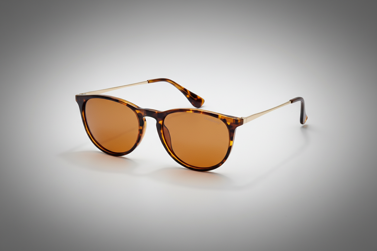 Classic Semi Oval Sunglasses