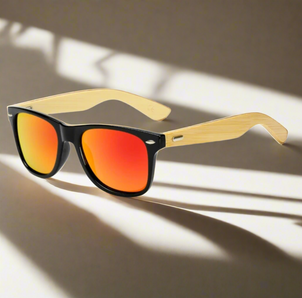 Half Wood Wayfarer Sunnies