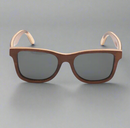 Skateboard Full Wood Sunglasses
