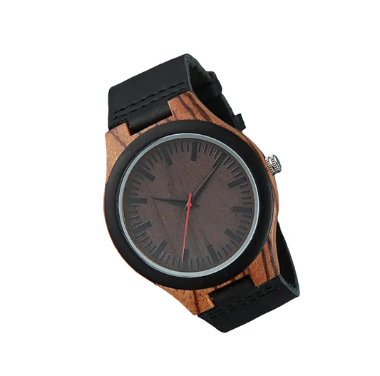 Dark Zebrano Watch