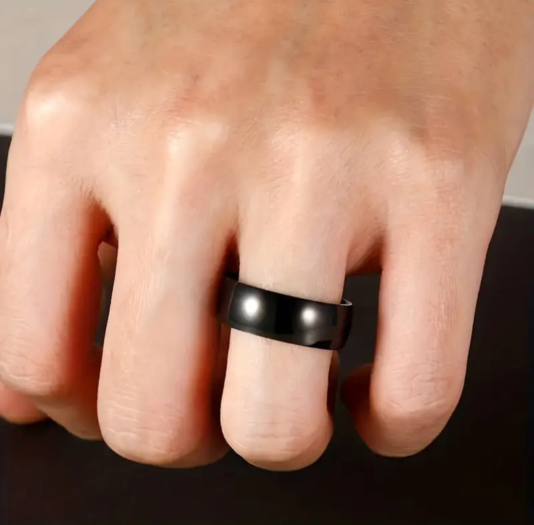 The 'Brush Steel' Rings