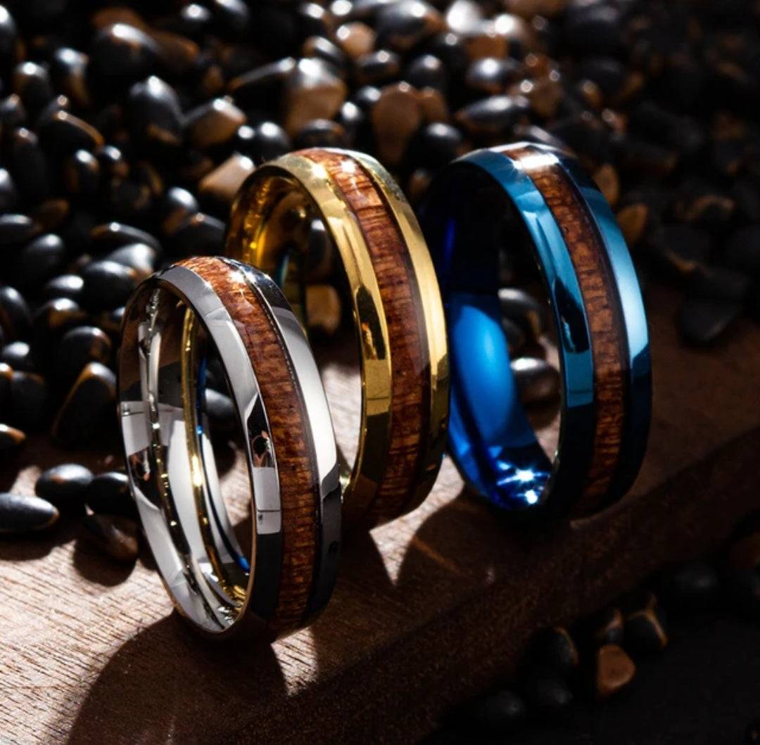 The 'Azure Arcadia' Rings