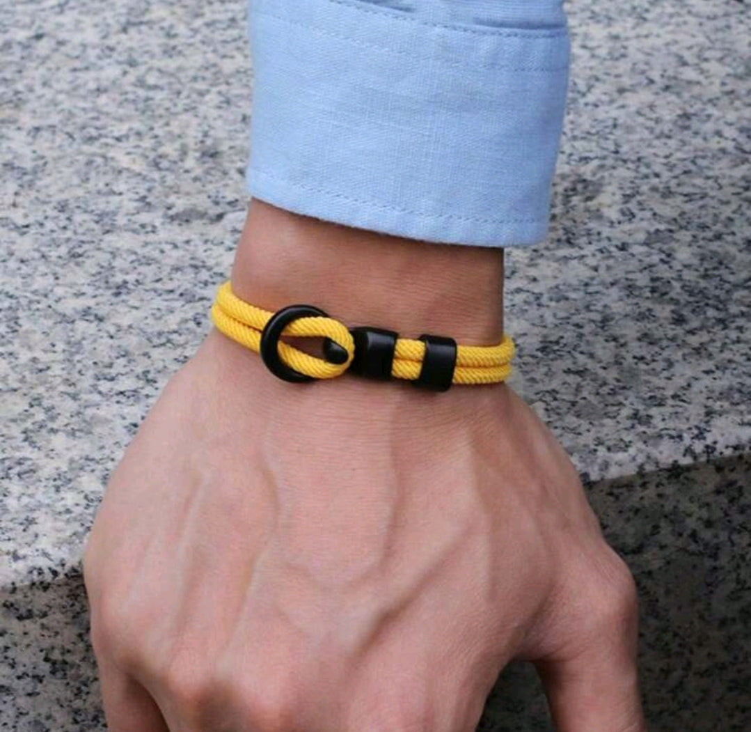 The 'Nylon Torque' Bracelets