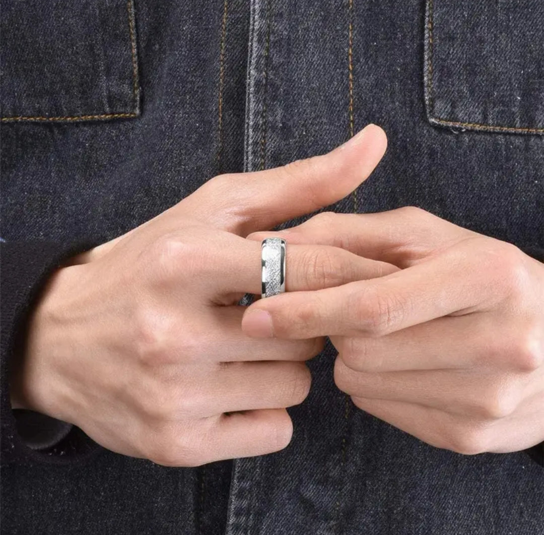 The 'Silver Meteorite' Ring