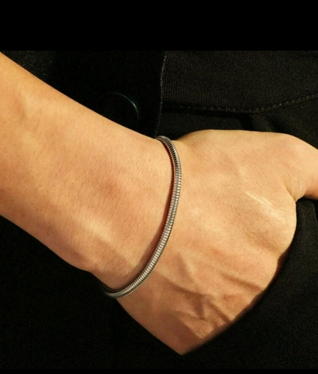 The 'Silver Apex' Bracelet