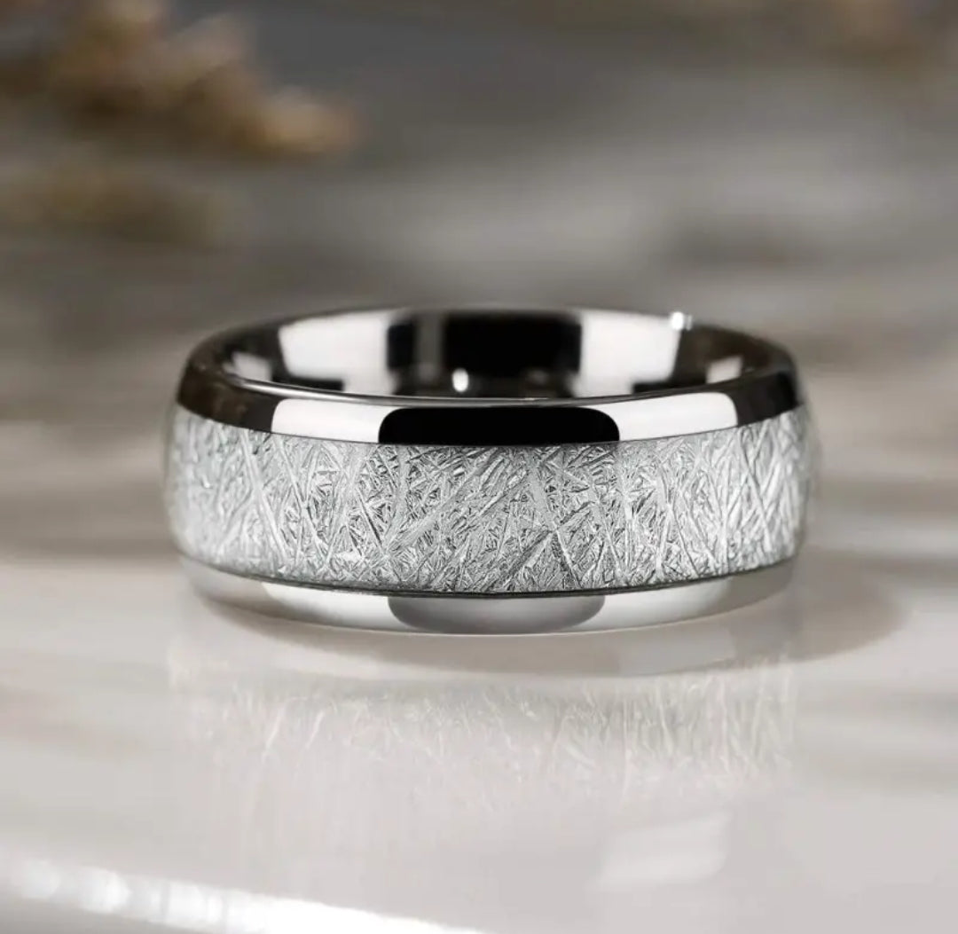 The 'Silver Meteorite' Ring