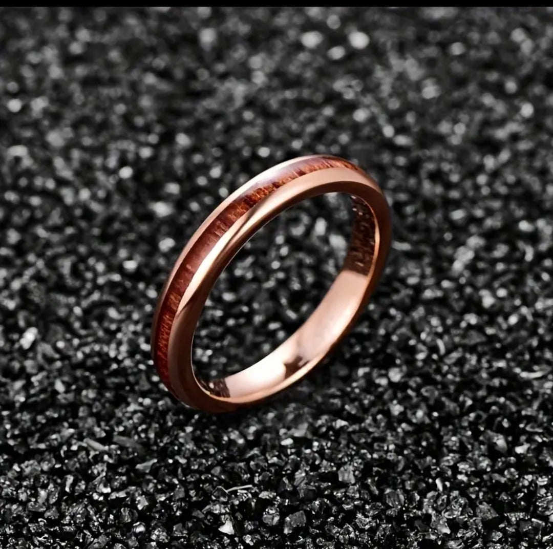 The 'Rosewood Cascade' Ring