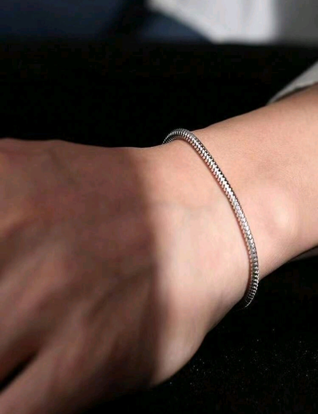 The 'Silver Apex' Bracelet