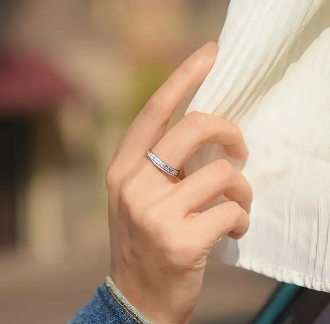 The 'Silver Meteorite' Ring