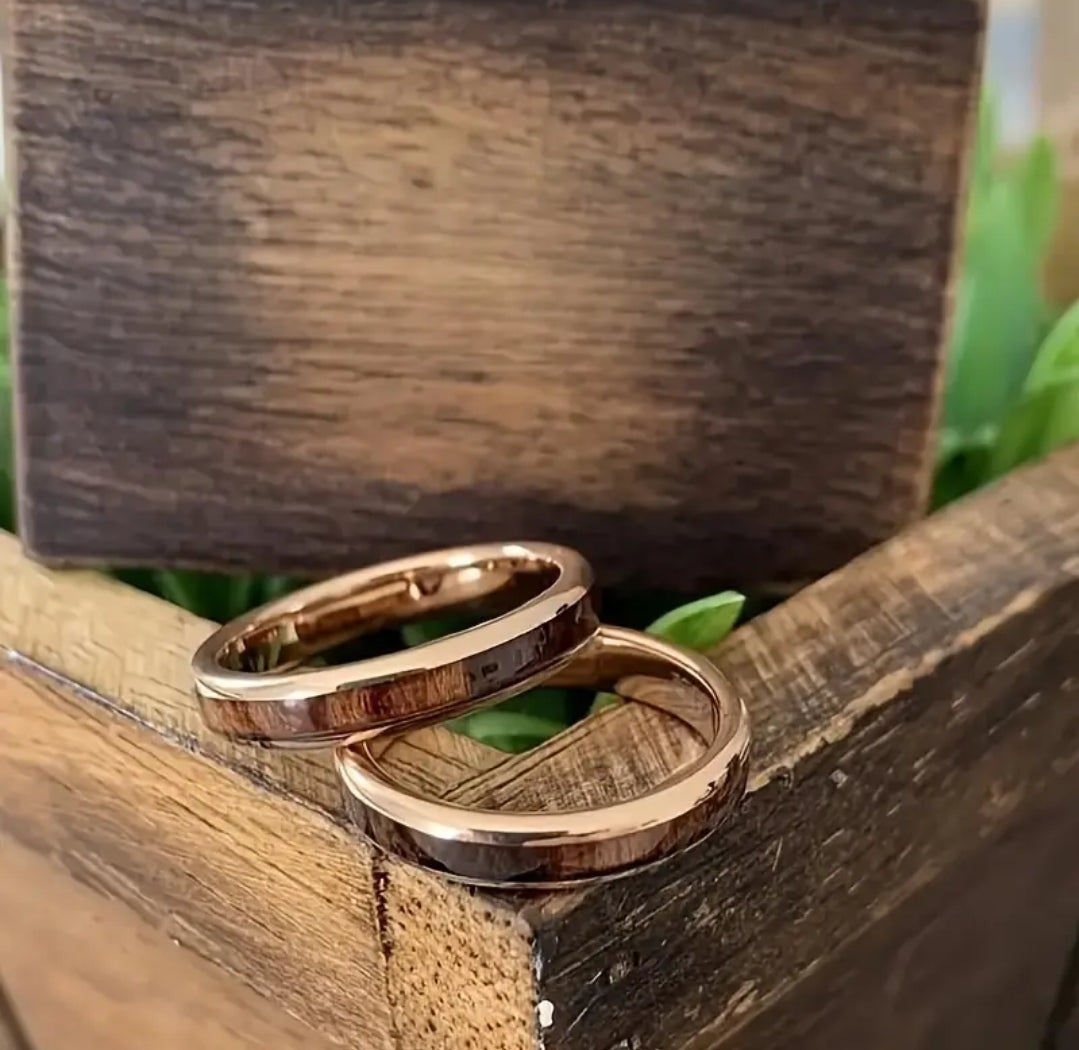 The 'Rosewood Cascade' Ring