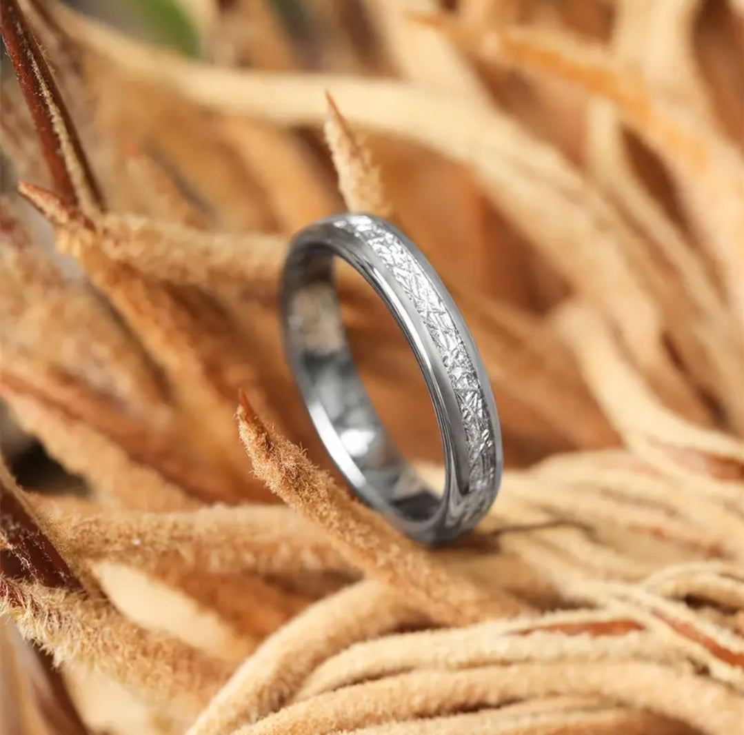 The 'Silver Meteorite' Ring