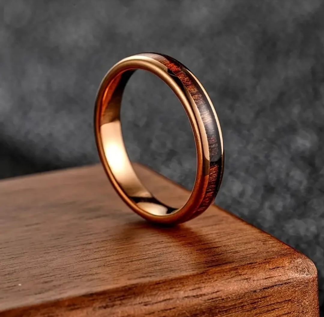 The 'Rosewood Cascade' Ring