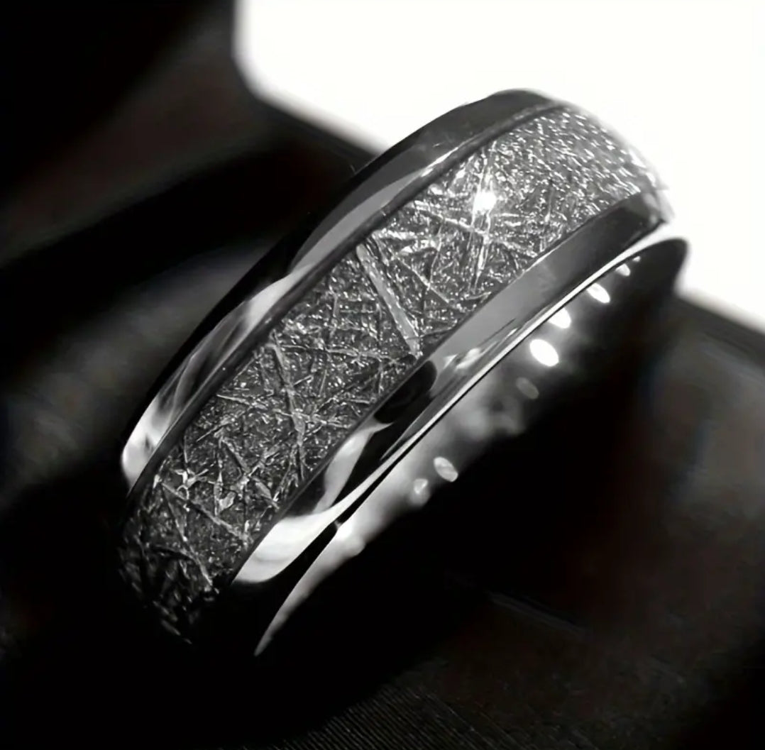 The 'Silver Meteorite' Ring