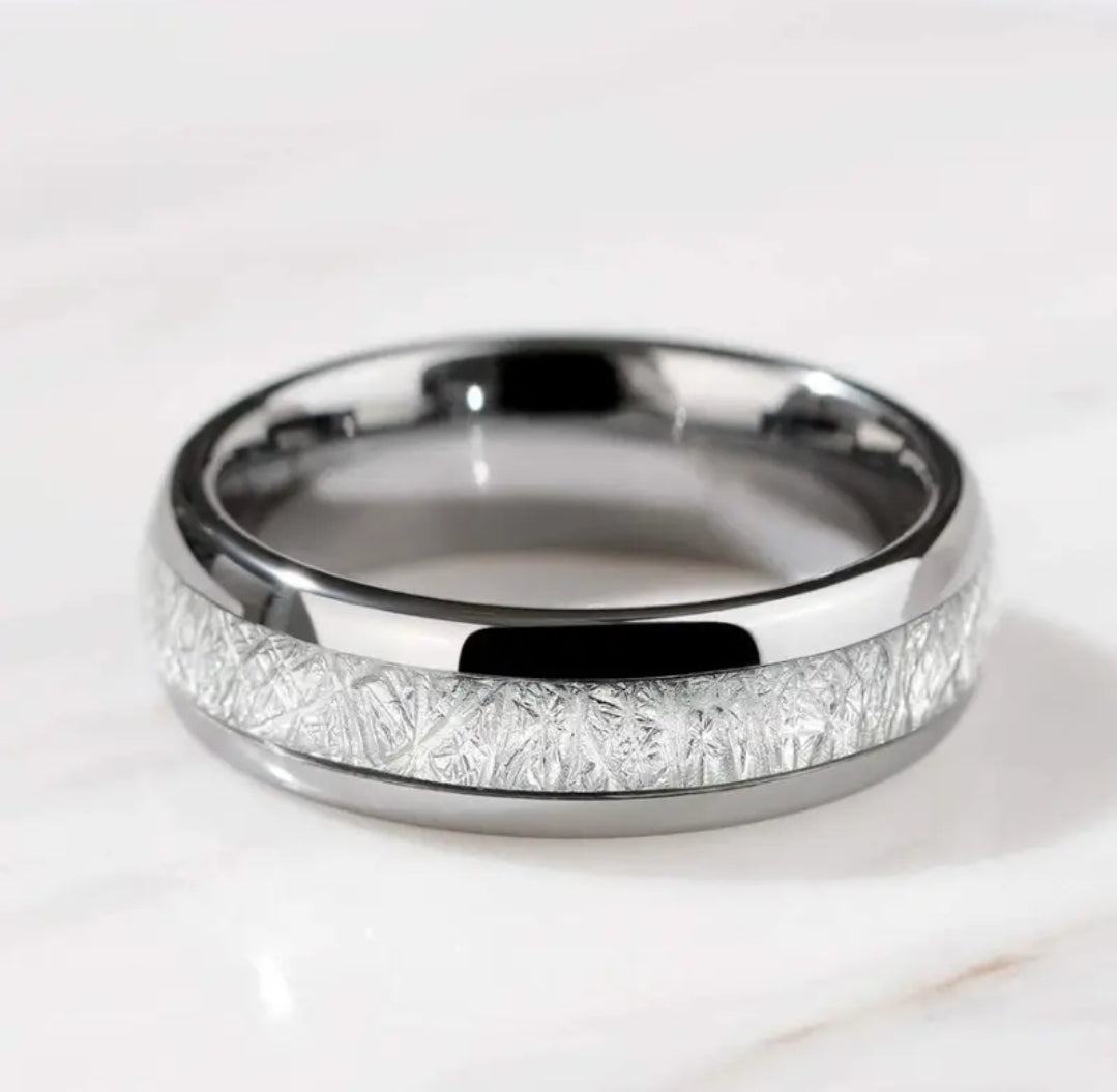 The 'Silver Meteorite' Ring