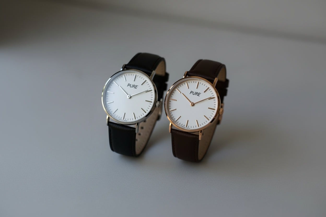 NEW Classic P.U.R.E Steel Watches