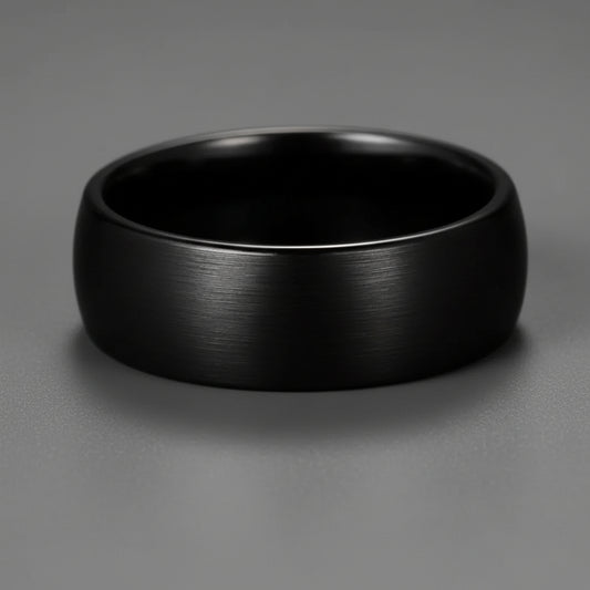 The 'Brush Steel' Rings