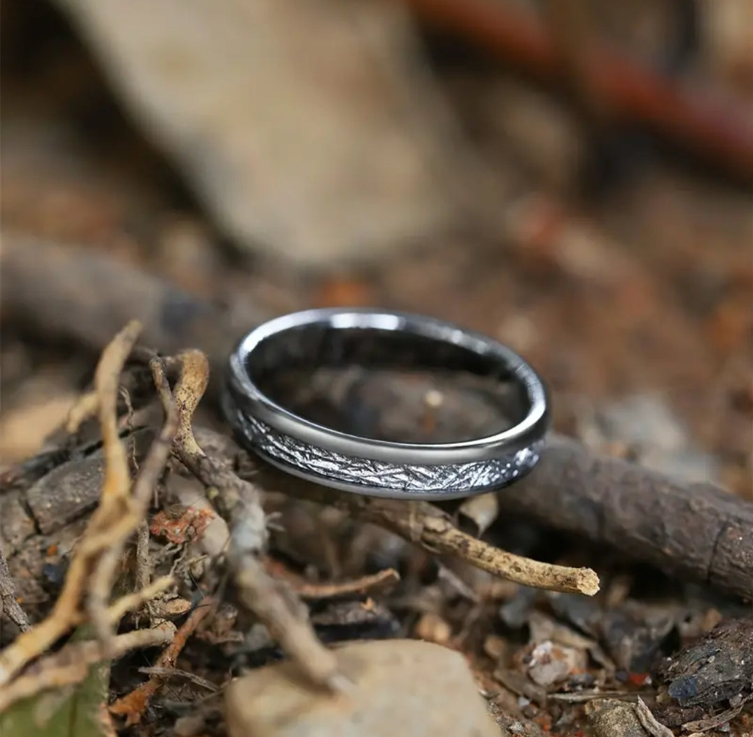 The 'Silver Meteorite' Ring