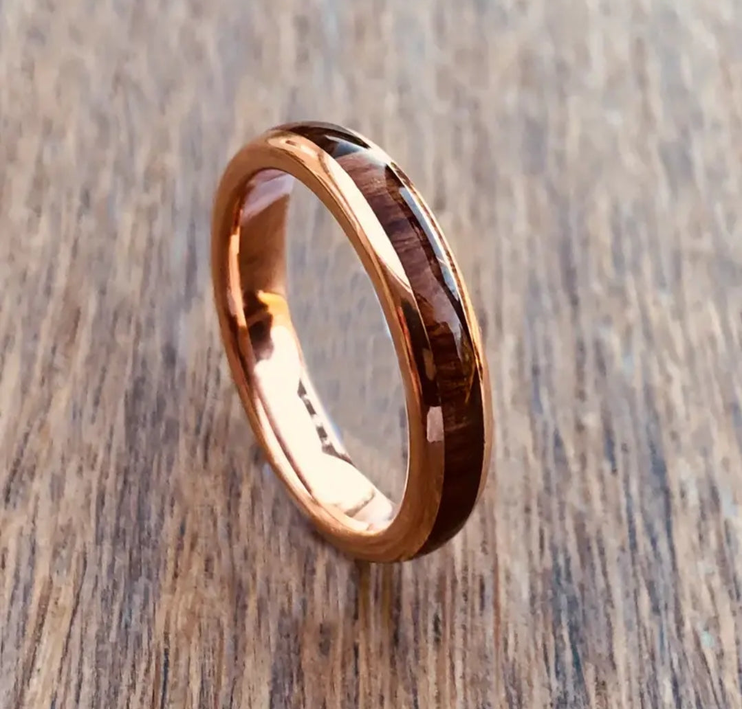 The 'Rosewood Cascade' Ring