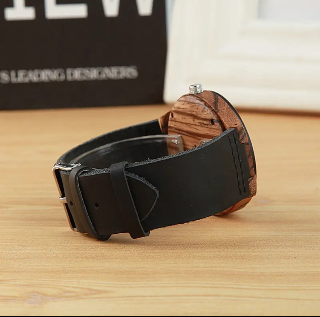 Dark Zebrano Watch