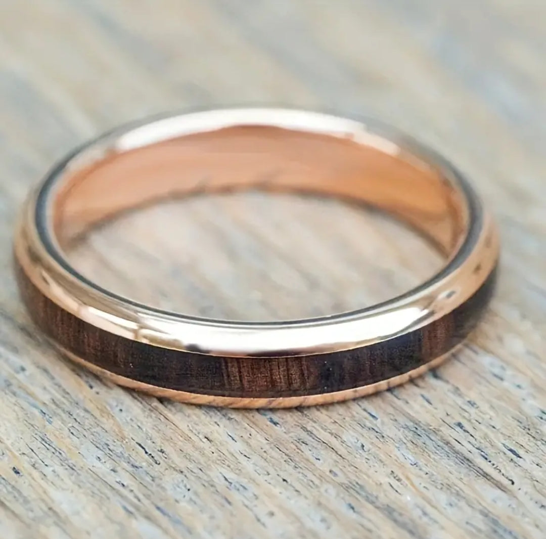 The 'Rosewood Cascade' Ring