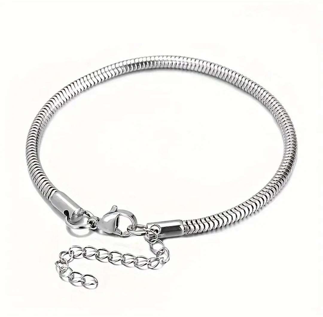 The 'Silver Apex' Bracelet