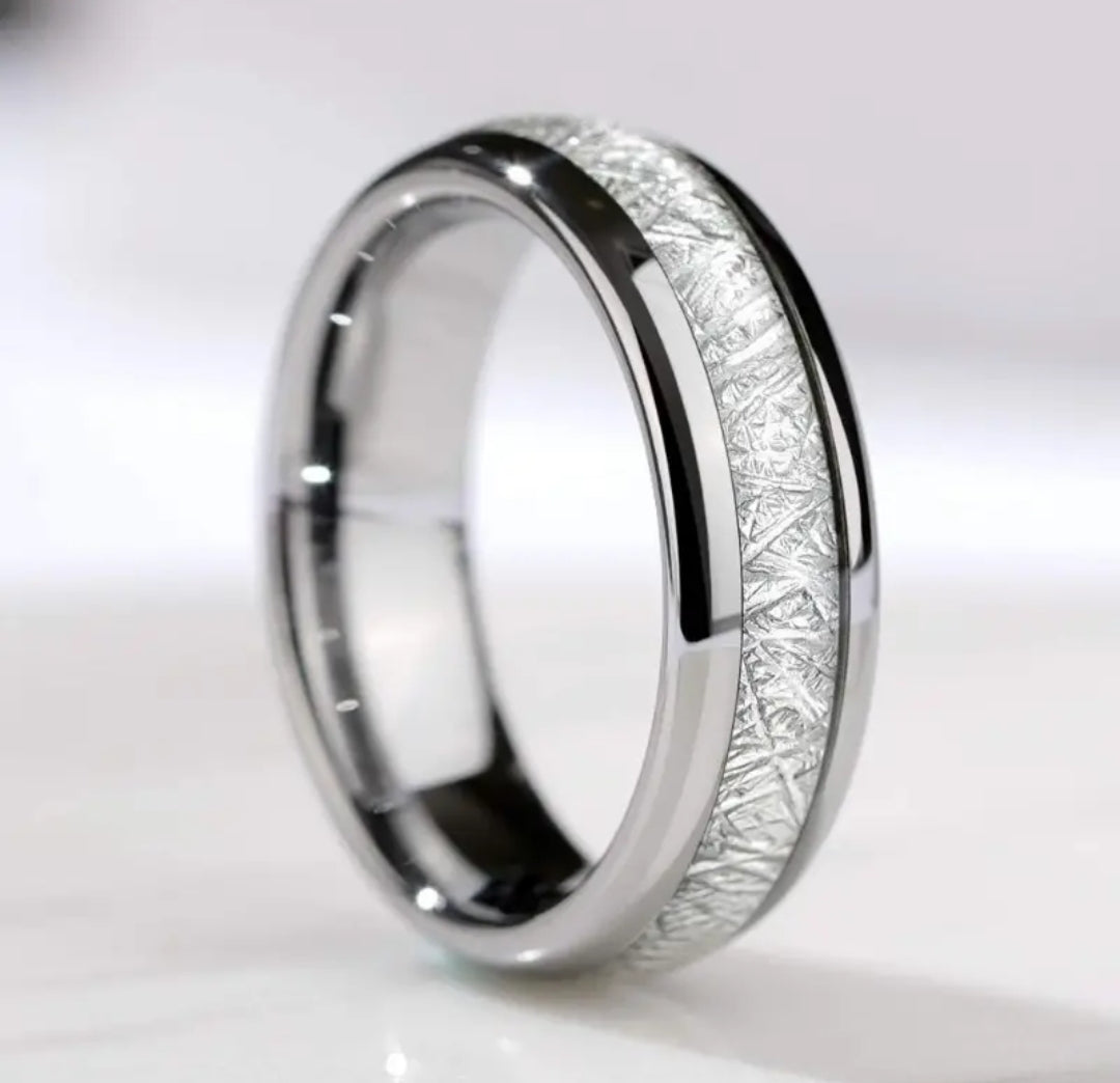 The 'Silver Meteorite' Ring