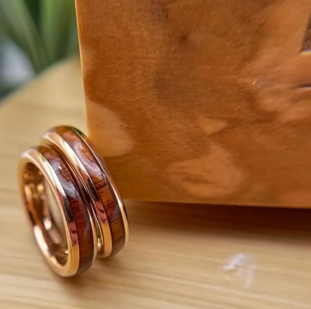 The 'Rosewood Cascade' Ring